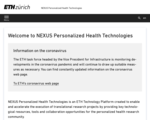 NEXUS Personalized Health Technologies